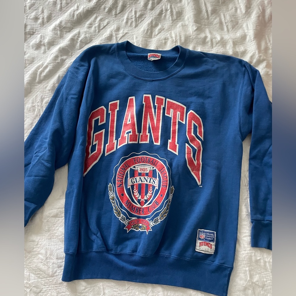 large Giants sweatshirt